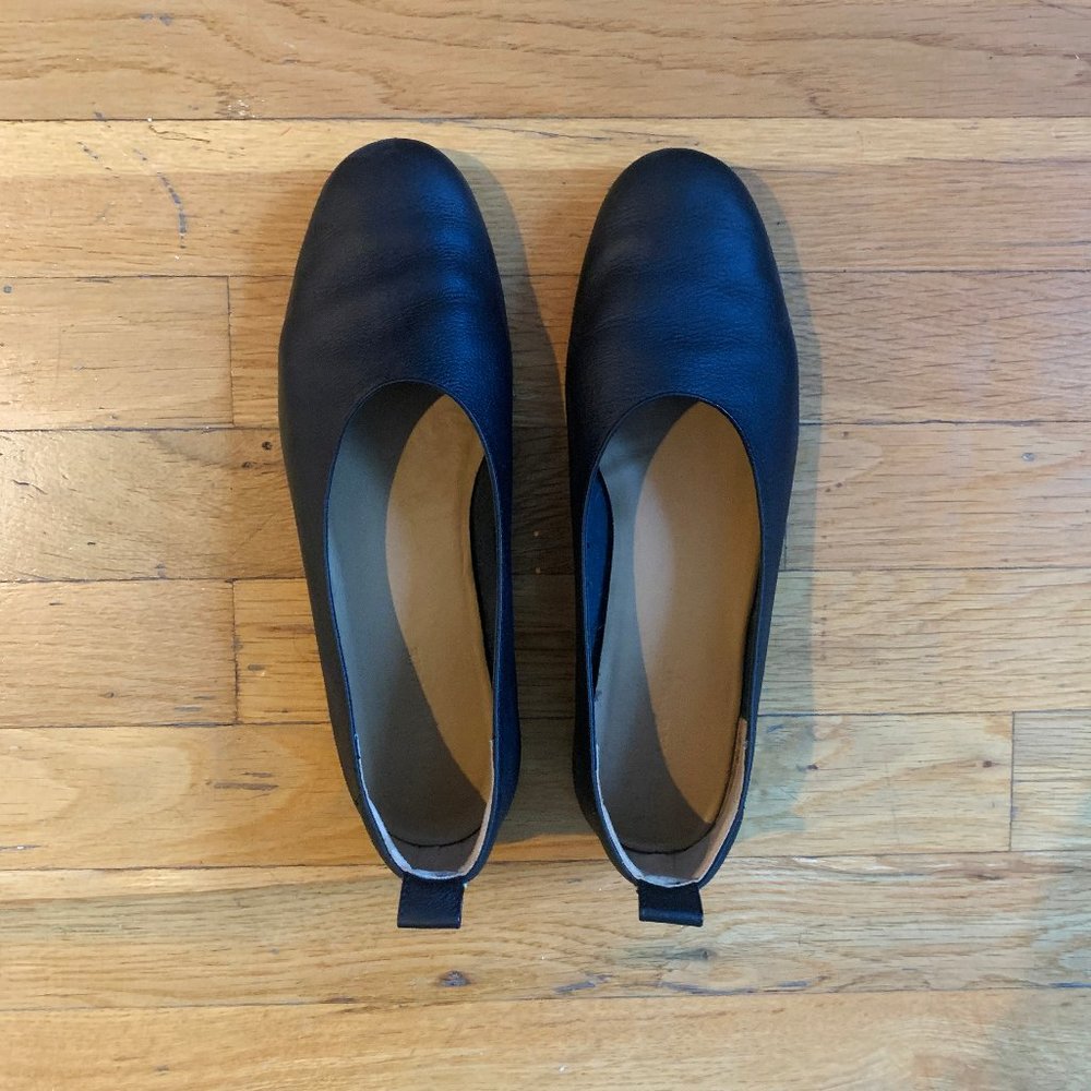 Everlane Day Glove in Black Leather